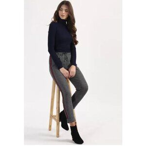 Women's Black Turtleneck Long Sleeve Top size Small winter casual warm classic